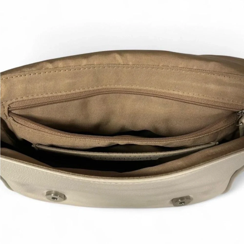 Claudia Ciuti Tan Leather woman’s shoulder crossbody handBag